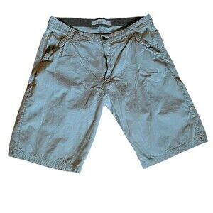 Mavi Shorts Adult 33 Beige Pockets Chino Flat Front Stretch Comfort Casual Mens